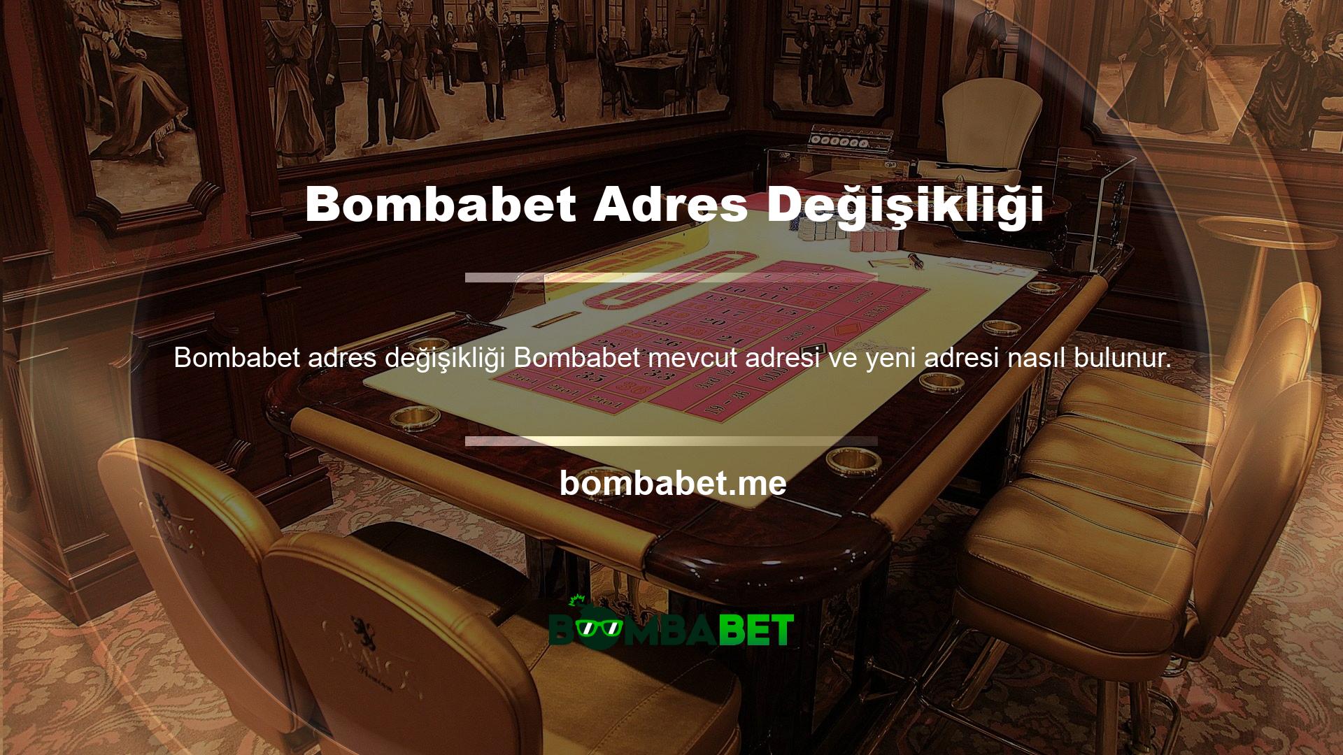 Bombabet giriş depozitosu ve para çekme seçeneği sorun değildir